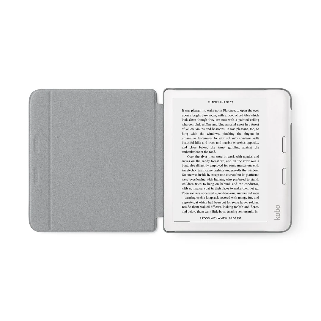 Kobo Libra 2 Basic SleepCover - Steel Grey - Image 4